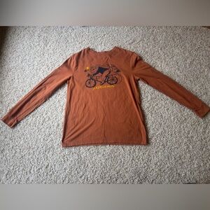 Patagonia Rust Long Sleeve Tee